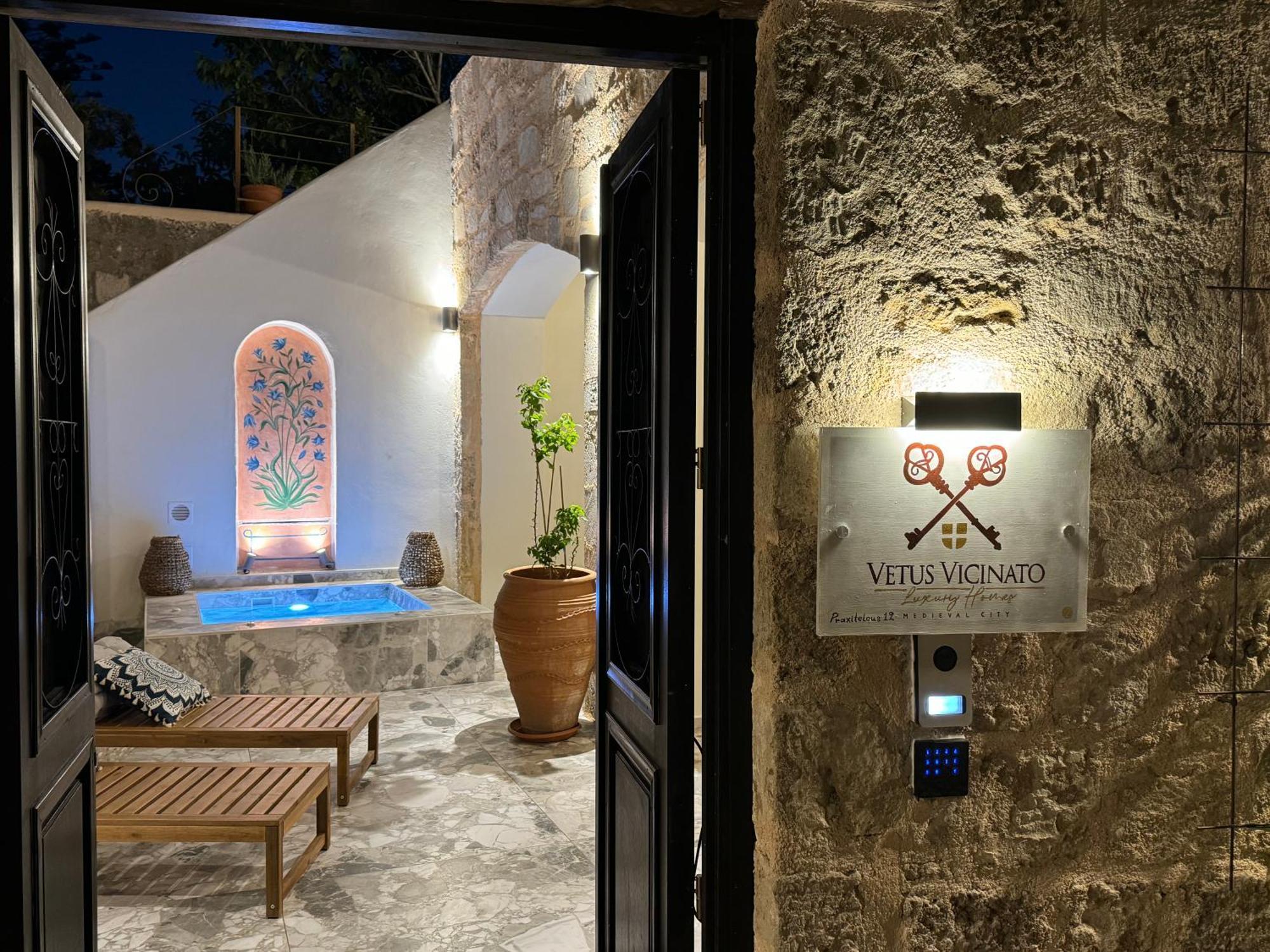Vetus Vicinato Luxury Homes Rhodes City المظهر الخارجي الصورة
